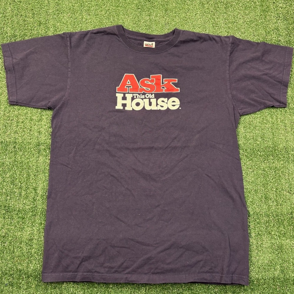 Vintage 2002 Ask This Old House TV Show Promo T-shirt